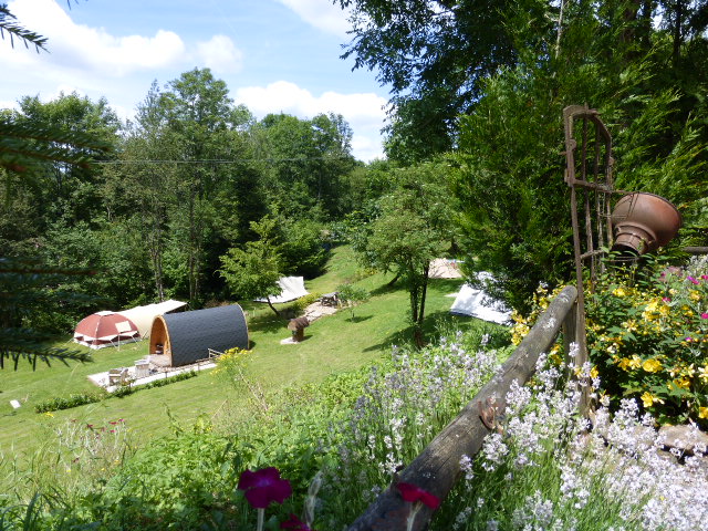 Le Creux camping wandelen Vogezen